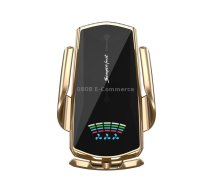 N1 Car Automatic Inductive Magnetic Suction Wireless Charger(Champagne Gold)