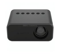 T500 1920x1080P 80 Lumens Portable Mini Home Theater LED HD Digital Projector Without Remote Control & Adaptor(Black)