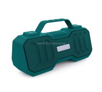 New Rixing NR-4500M Bluetooth 5.0 Portable Outdoor Karaoke Wireless Bluetooth Speaker with Microphone(Green)