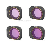 4 PCS / Set ND4+ND8+ND16+ND32 Sunnylife MM3-FI411 For Mini 3 Pro Adjustable Filter