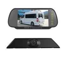PZ474 Car Waterproof 170 Degree Brake Light View Camera + 7 inch Rearview Monitor for Iveco Daily 4 Gen