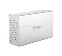 ORICO Honeycomb Series WS200C3 SATA 3.5 inch USB 3.1 USB-C / Type-C Dual Bays Aluminum Alloy HDD / SSD Enclosure, The Maximum Support Capacity: 20TB