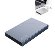 ORICO 2518C3-G2 HDD SSHD SSD 2.5 inch USB3.1 Gen2 USB-C / Type-C Interface Aluminum Alloy Hard Drive Enclosure, Support Capacity: 4TB(Dark Gray)