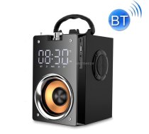 T3 Multifunctional Subwoofer Clock Bluetooth Speaker With Phone Stand Function(Black)