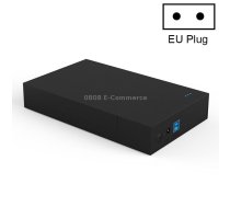 Blueendless 2.5 / 3.5 inch SSD USB 3.0 PC Computer External Solid State Mobile Hard Disk Box Hard Disk Drive (EU Plug)