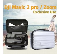 Shockproof Waterproof Portable Case PC Hard Shell Storage Bag for DJI Mavic 2 Pro / Zoom and Accessories(Silver)