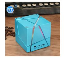 Qone 2 Cube Mini Portable Card Wireless Bluetooth Speaker(Blue)