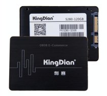 Kingdian S280 120GB 2.5 inch Solid State Drive / SATA III Hard Disk for Desktop / Laptop