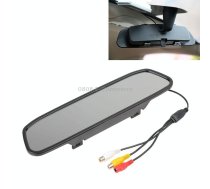 PZ-705 4.3 inch TFT LCD Car Rear View Mirror Monitor for Car Rearview Parking Video Systems
