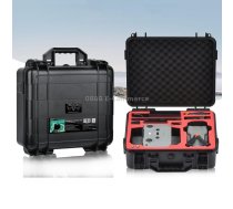 STARTRC 1109505 Drone Remote Control Waterproof Shockproof ABS Sealed Storage Box for DJI Air 2S / Air 2(Black)