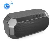 NewRixing NR-4000 TWS Mesh Polygon Music Box Concept Bluetooth Speaker(Iron Grey)