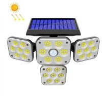 TG-TY051 4-Head Rotatable Solar Wall Light Body Sensor Outdoor Garden Waterproof Corridor Garden Lighting Street Light, Spec: 180 LED