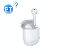 Remax TWS-23 Bluetooth 5.0 Magnetic True Wireless Stereo Bluetooth Earphone(White)