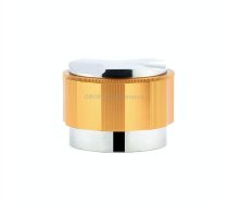 YK33258 Stainless Steel Double-Ended Coffee Cloth Dispenser, Size: 51mm(Golden Multilateral Type)