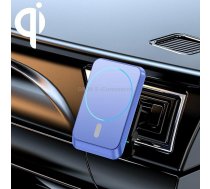 JJT-969 15W Max Output Magnetic Car Air Outlet Bracket Wireless Charger(Blue)