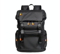 WEIXIER B1862 Men Business Leisure Large Capacity Travel Bag Computer Backpack(Black)