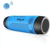 ZEALOT S1 Bluetooth 4.0 Wireless Wired Stereo Speaker Subwoofer Audio Receiver with 4000mAh Battery, Support 32GB Card, For iPhone, Galaxy, Sony, Lenovo, HTC, Huawei, Google, LG, Xiaomi,     other Smartphones(Blue)