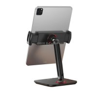 SSKY X28 Desktop Phone Tablet Stand Folding Bed Head Online Classes Convenient Support(Black)