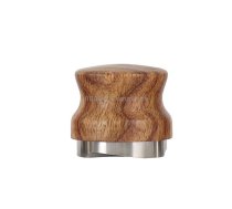 51 mm Pear Wood Stainless Steel Coffee Compressor