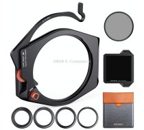 K&F CONCEPT SKU.1878 ND1000 Filter System Multi-Coated Neutral Density Filter with CPL Square Filter