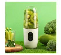 Mingdian Portable USB Rechargeable Juicer Mini Juice Cup(White)