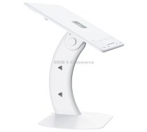 Oatsbasf 03363 Laptop Heightening Bracket Multifunctional Portable Foldable Desktop Stand(White)