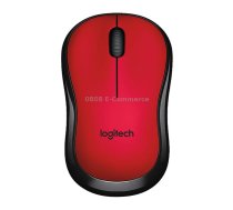 Logitech M220 1200DPI 2.4GHz Ergonomic Wireless Mouse (Red)