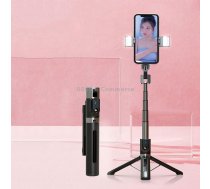 Mobile Phone Tripod Bluetooth Remote Control Live Selfie Stick, Specification: P96D2 Double Light