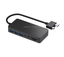 Rocketek SH701 11 in 1 1000M RJ45 / USB 3.0 HUB Adapter for Surface Pro 5 / 6