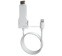 NK-1078 8 Pin to HDMI Male + USB Female Adapter Cable, Length：1m