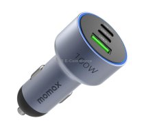 MOMAX UC17E 100W USB-C / Type-C x 2 + USB Three Ports Car Charger