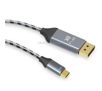 Braided 2m 8K USB-C / Type-C To DisplayPort1.4 Adapter Connect Cable