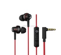 Edifier HECATE GM260 In Ear Wire Control Headphones With Silicone Earbuds, Cable Length: 1.3m(Black Red)