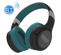 ZEALOT B28 Folding Headband Bluetooth Stereo Music Headset with Display (Dark Green)