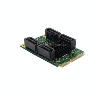 ST549 MINI PCI-E to 4 Ports SATA3.0 Expansion Card for Desktop