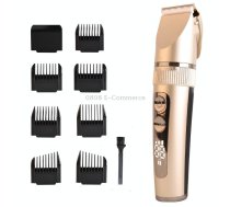 BF-868 LCD Digital Display Electric Hair Clipper Baby Children Adult Electric Hair Clipper Set(Gold)