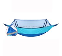 Outdoor Camping Anti-Mosquito Quick-Opening Hammock, Spec: Double Anti-rollover (Sky Blue)