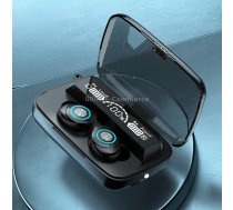 M17 Bluetooth 5.1 LED Display Screen Touch Waterproof Wireless Bluetooth Earphone with Charging Box