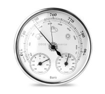 THB9392 132mm Wall Mounted Digital Thermometer Hygrometer Household High Accuracy Pressure Gauge Air Weather Instrument Barometer