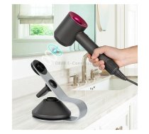 Punch Free Standing Hair Dryer Stand For Dyson 003 Silver