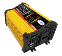 Legend III Generation DC12V to AC110V 6000W Modified Square Wave Car Power Inverter with LED Display(Yellow)