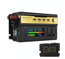 8896 500W Car Smart Multi-functional Digital Display Inverter, Specification:24V