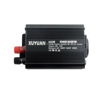 XUYUAN 600W Solar Car Home Inverter USB Charging Converter, EU Plug, Specification: 12V to 220V
