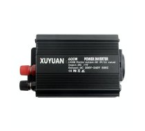XUYUAN 600W Solar Car Home Inverter USB Charging Converter, EU Plug, Specification: 24V to 220V
