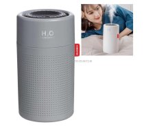 750ml Large Capacity Air Humidifier USB Rechargeable Wireless Ultrasonic Aroma Essential Oil Diffuser(Grey)
