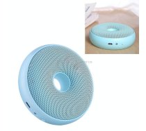 Portable Donut Electric Air Purifier Home Car Anion Ozone Deodorizer(Blue)