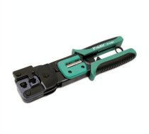 ProsKit Dual-purpose 6/8P Iron Handle Network Ratchet Crimping Plier(CP-376ER)