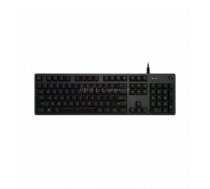 Logitech G512 RGB L-axis Mechanical Wired Gaming Keyboard, Length: 1.8m (Black)
