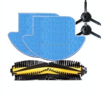 5 PCS/Set Smart Sweeper Roller Brush + Side Brush + Mop For ILIFE V7S Pro