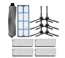 1 Glue Brush +1 Initial Filter +3 Pairs Side Brush +4 Filters For ilife A8 A6 X620 X623